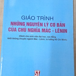 Giáo trình những nguyên lý cơ bản của chủ nghĩa mác lênin