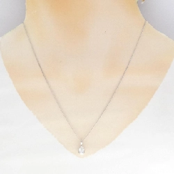 Dây chuyền kim cương PT900/PT850 0.719CT F SI2 hình giọt nước - Hàng hiệu Authentic 871723