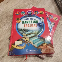 500 Dữ kiện khoa học về hành tinh Trái Đất (Bìa cứng)