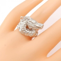 【Sản phẩm mới】Nhẫn kim cương PT950 hình rồng 0.005CT 671159