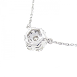 K18WG Hoa Kim Cương Dây Chuyền 0.50CT - Hàng hiệu Chính hãng 857897