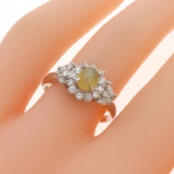 Nhẫn Chrysolite Cats PT900 0.85CT - Hàng hiệu Chính hãng 853090