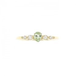 Nhẫn Garnet Xanh K18YG - Hàng hiệu Chính hãng 848782