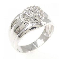 Nhẫn kim cương hình trái tim K14WG 0.17CT - Hàng hiệu Authentic