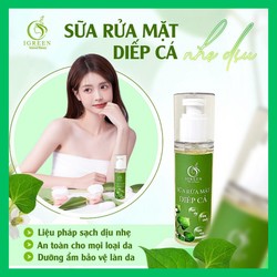 SỮA RỬA MẶT DIẾP CÁ TRÀ XANH DỊU NHẸ PH5.5 150ML