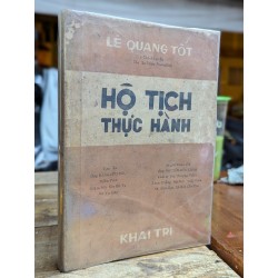 HỘ TỊCH THỰC HÀNH - LÊ QUANG TỐT