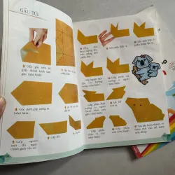Origami Trò chơi gấp giấy cho trẻ em (2 tập) 789729