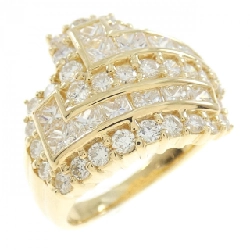 Nhẫn kim cương K18YG 2.44CT - Hàng hiệu chính hãng