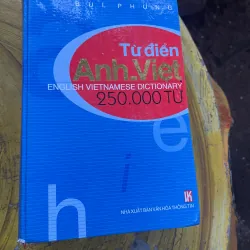 COMBO TỪ ĐIỂN ANH - VIỆT & TỪ ĐIỂN VIỆT - ANH - BÙI PHỤNG 730402