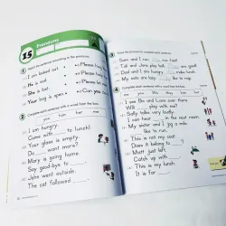 Sách nhập - Kumon Reading, Writting, Problems Solving Bộ 9 cuốn khổ to A4 779320