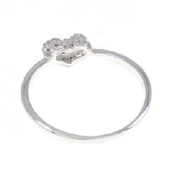 Nhẫn kim cương hình trái tim K18WG 0.14CT 670587