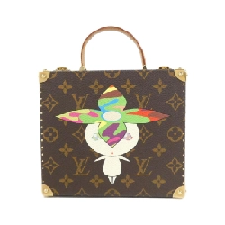 【Vintage】Louis Vuitton Monogram (Murakami) Hard Case Flower Batman M92475 Túi