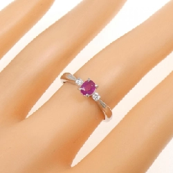 Nhẫn Ruby PT900 0.39CT - Hàng hiệu Chính hãng 853280