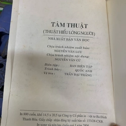 Tâm thuật ( thuật đối nhân xử thế ). 999 495998