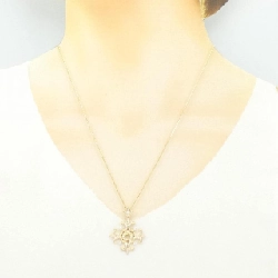 K18YG Dây chuyền kim cương 0.50CT - Hàng hiệu Chính hãng 848454