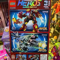 OBM 99078 Đồ chơi lắp ghép robot siêu anh hùng Super heroes Iron man 296142