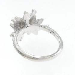 Nhẫn opal K18WG hoa 0.07CT 670570