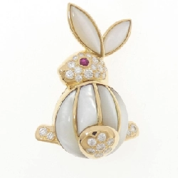 Vòng cổ & ghim màu đá Van Cleef & Arpels - Hàng hiệu Chính hãng 844360