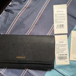 Túi xách nữ GIOGIO da PU phối màu đỏ đen thời trang 752694