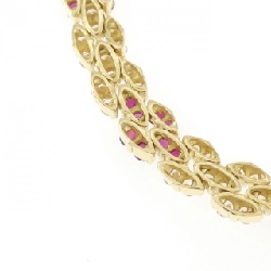 Dây chuyền ruby 750YG 3.12CT - Hàng hiệu Authentic 860538