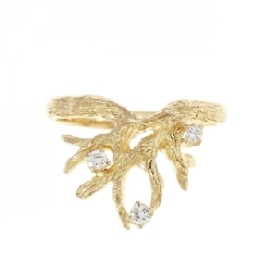 Nhẫn kim cương K18YG 0.07CT - Hàng hiệu Chính hãng 856326