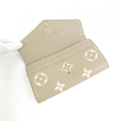 Ví Louis Vuitton hai màu Monogram Empreinte Portefeuille Sarah M81049 622800