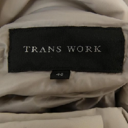 【Mã giảm giá】Áo khoác lông vũ TRANS WORK 630572