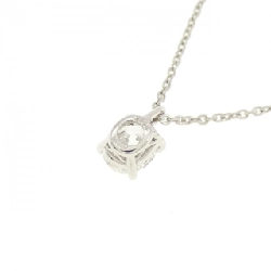 Dây chuyền kim cương PT900/PT850 0.383CT F SI2 cắt oval - Hàng hiệu Authentic 873795