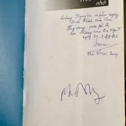 Nhớ- Phạm Duy bản đặc biệt có chữ ký 1002225