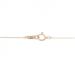 K18PG Mặt Dây Chuyền Hình Trái Tim × Chìa Khóa Đính Kim Cương - Hàng hiệu Chính Hãng 857368