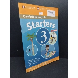 Starters 3 mới 80% ố nhẹ HCM2809 Cambridge English HỌC NGOẠI NGỮ Rebooks.vn