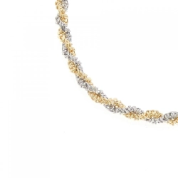 K18YG/PT850 Necklace - Hàng hiệu Authentic 865876