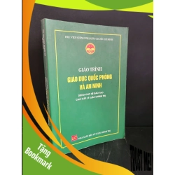 (TẶNG BOOKMARK) Giáo trình giáo dục quốc phòng và an ninh dùng cho hệ đào tạo cao cấp lý luận chính trị mới 80% highlight, bẩn nhẹ, có chữ viết, gạch chân 2021 Học viện chính trị quốc gia Hồ Chí Minh RBK3004 GIÁO TRÌNH, CHUYÊN MÔN