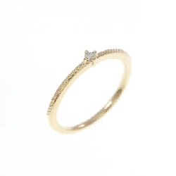 Nhẫn hồng ngọc kim cương 0.01CT - Hàng hiệu Authentic