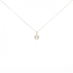 K18YG Dây chuyền kim cương 0.234CT - Hàng hiệu Authentic