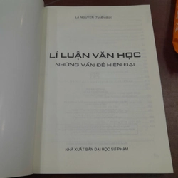 LÍ LUẬN VĂN HỌC NHỮNG VẤN ĐỀ HIỆN ĐẠI - LÃ NGUYÊN DỊCH 492975