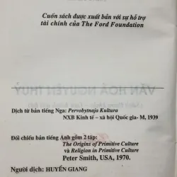 Văn hóa nguyên thủy (Tylor) 791103