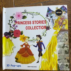 Sách Bộ Truyện Cổ Tích tiếng Anh Princess Collection 3D POP-UP
