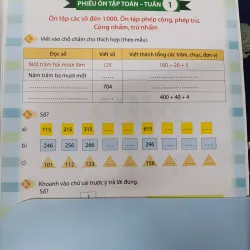 [Sách tham Khảo] Phiếu ôn tập cuối tuần môn Toán lớp 3 - Huỳnh Thị Kim Trang  996076