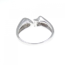 Nhẫn kim cương hình trái tim và ngôi sao K18WG 0.12CT - Hàng hiệu Chính hãng 859106