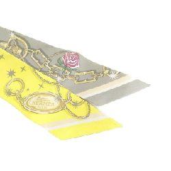 【Sản phẩm chưa sử dụng】Hermès C'EST LA FETE Twilly 062743S khăn quàng 624263