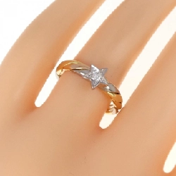 Nhẫn kim cương ba màu K18 0.15CT 670497