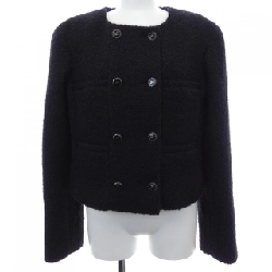 CHANEL LOOK11 P80501V72438 25K Áo khoác không cổ - Hàng hiệu Chính hãng