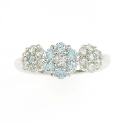 Nhẫn kim cương hoa PT900 0.24CT 667207