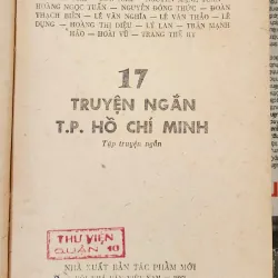 17 truyện ngắn TP Hồ Chí Minh (282 trang) 993236