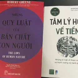 Sách Tâm lý Tài chính; Xã hội; Combo 2 cuốn: Quy luật của Bản chất Con người + Tâm lý học 694067