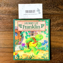 Sách tranh tiếng anh Hurry Up, Franklin, Used, minh họa đẹp