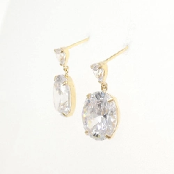 K18YG Bông tai Cubic - Hàng hiệu Chính hãng 869843