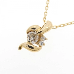 K18YG Dây chuyền kim cương 0.09CT - Hàng hiệu Authentic 862892