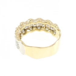 Nhẫn kim cương K18YG/PT900 1.25CT 670309